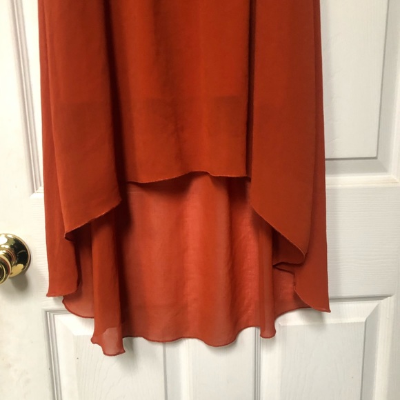 Spaghetti strap A-symmetrical summer dress - Picture 3 of 3